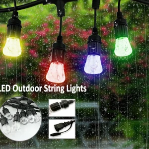 Christmas Decorative Smart led Outdoor Waterproof Fairy Battery Powered Copper Wire String Lights