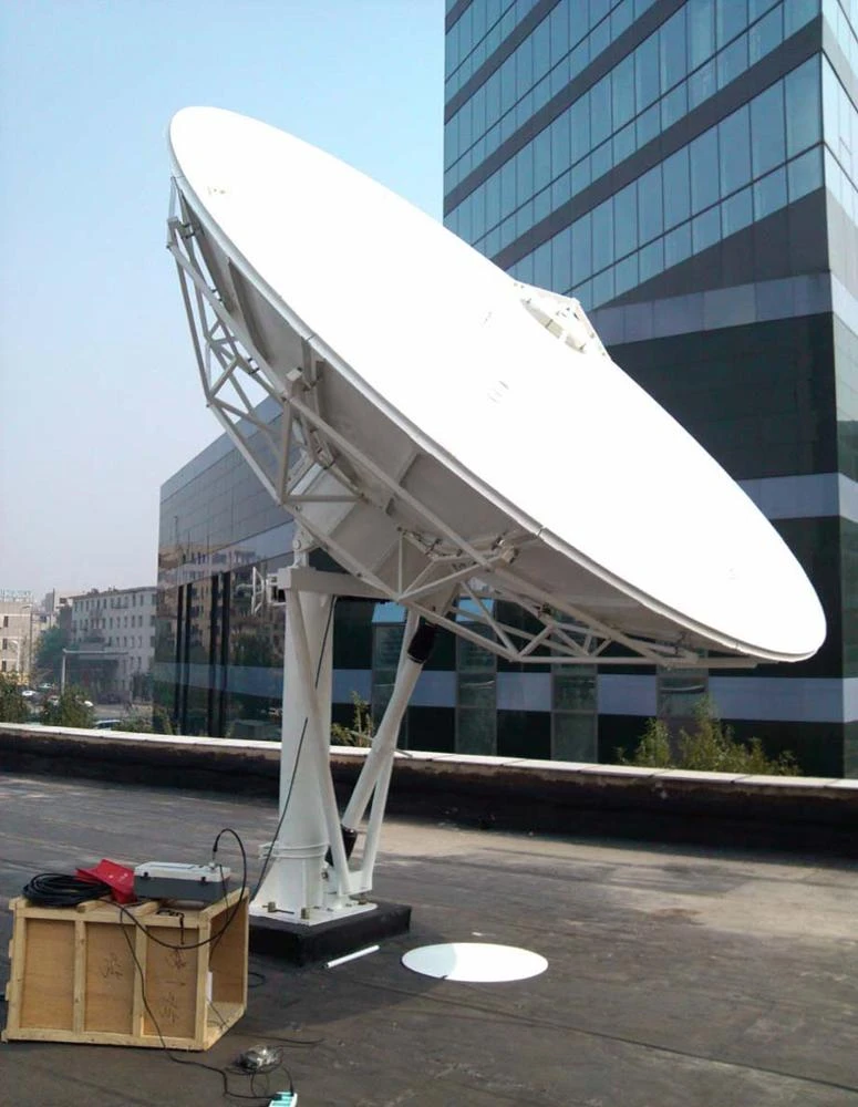 c/ku band 4.5m (15 feet) vsat  satellite dish antenna