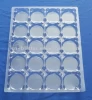 clear PVC blister packing tray for hardware parts clear plastic blister packing tray for hardware part