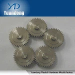 cnc metal turning machine parts aluminum pinion gear