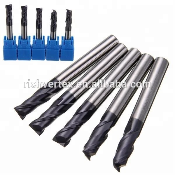 CNC Tools Set Carbide End Mill 4 Flutes Tungsten Steel Milling Cutter