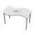 Import Collaborative fashion design classroom school furniture desk and chair from China