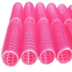 Colorful Non-clip Hooks Plastic Hair Rollers