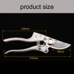 Comfortable Ergonomic sharp SK5 garden hand pruner