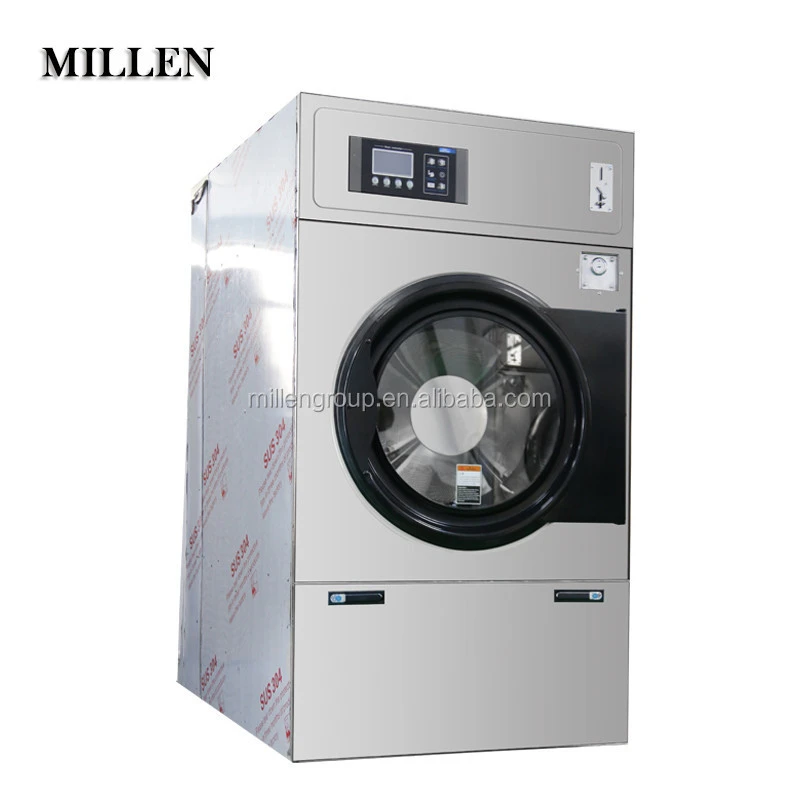 Commercial laundry equipment Coin operated tumble dryer machine for laundry shop