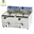 Import Commercial Restaurant 2 tank &amp; 2 basket Gas Deep Fryer from China