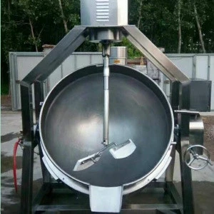 commercial strawberry jam cooking machine