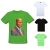 Import compaign re-electionpromo products custom apparel custom clothing election t shirts from China