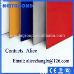 Construction materials PE coated alucobond exterior wall aluminum composite panel