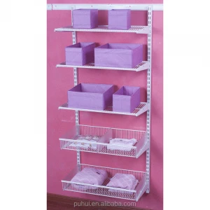 convenient wall mounted organizing rack for home storage