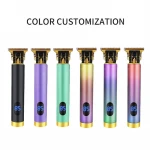 Cordless Hair Trimmer Professional Mini LCD Hair Trimmer Hair Clippers Men Professional Electric Trimmer