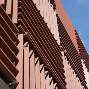 Corten Steel Curtain Wall for Building Outdoor Decoration