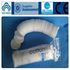 Cotton pad with high absorbent cotton wool pad for skin care
