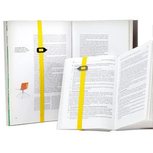 Creative bookmark Metal bandage Elastic bookmark Reading tool Reading node positioning