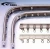 Import curtain track mounting brackets Orbit Balcony  Window Flexible Bendable Track Top Mounting from China
