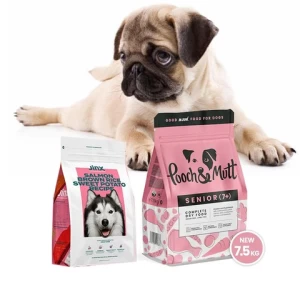 Custom 10kg 15kg 20kg Eco Friendly Resealable Zipper Pla Pbat Biodegradable Plastic Treats Feed Food Packaging Pet Dog Snack Bag