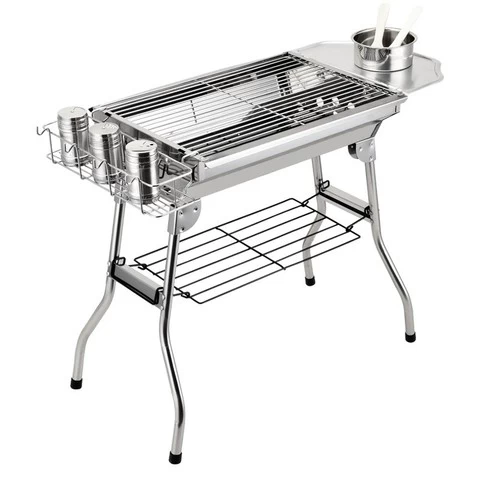 Custom Camping Outdoor BBQ Tool Set Portable Stainless Steel Barbecue Grill