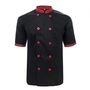 Custom cheap price cook chef jacket uniform hotel waiter waitress clothes
