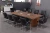 Import Custom color wood grain modern simple aluminum edge wood office furniture 6 person meeting conference table 2000*1000mm from China