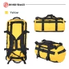 Custom Logo 500D PVC Tarpaulin Storage Waterproof Camping Outdoor Sport Backpack Duffel Travel Duffle Bag For Travel