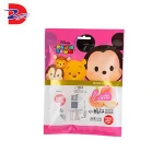 Custom logo 500g pink digital stand up pouch plastic packaging for candy