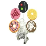 Custom Logo Office Usb Heat Coaster Cup Mat Heating Pad