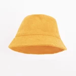 Custom Logo towel Jacquard Fabric Double-Layer Orange Printed Embroidered Fishing Hat