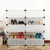 Import Custom made waterproof clear shoe storage cabinet plastic shoe rack from China