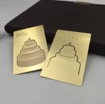 Custom Metal Card VIP Membership Card Printing Metal Business Card