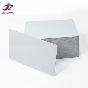 Custom printed pvc plastic inkjet 125 KHz T5577/FM4428/em4200 contact emv smart id card  white blank rfid chip card
