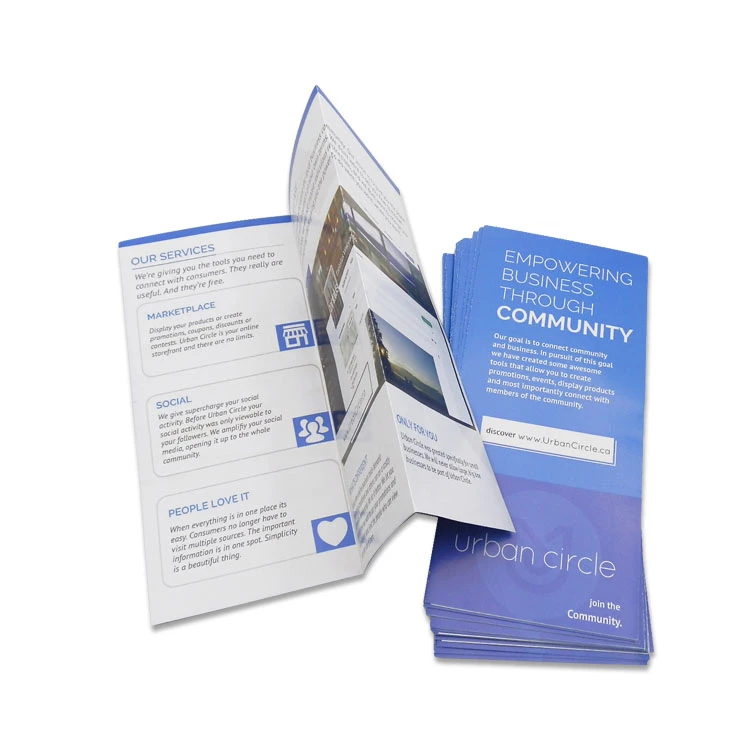 Custom printing a4 a5 a6 marketing flyer/booklet/leaflet/manual/brochure