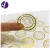 Import Custom Printing Labels Roll Clear Gold Foil Self Adhesive Private Sticker from China