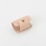 Custom Real Leather Earphone Cable Holder Cord Winder