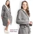 Import custom thicken and lengthen Flannel women sleepwear bath robe with hood from China