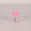 Customized baby bottle food grade test safety anti-colic pacifier baby glass baby bottle printing high borosilicate 125ml