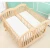 Import Customized Color Size And New Zealand Wood Material Twin Baby Bed /Infant With Bedding from China