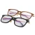 Customized Horn Rimmed Glasses Handmade Buffalo Horn Eyeglasses Frame Eyewear LS4917-C2