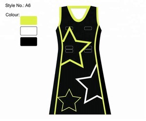 Customized netball dress uniforms team sportswear for girls