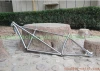 Customized titanium tandem MTB bike frame made titanium tandem bicycle frame with taper head tube design XACD special bike frame