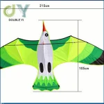 customized/wholesale animal shape green large flying kite
