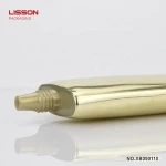 D35 70ml  Wholesale high glossy finishing squeeze  oval cosmetic tube