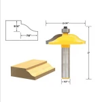 Danyang manufactory price wood router 6mm router bit set router bit for wood