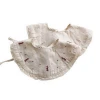 DE MARVI Baby Infant Embroidered Cotton Bib Cape Lace Collar High quality MADE IN KOREA