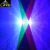 dia 15mm fat beam laser power effect 1.2W P4800RBGB line dot round laser disco light for KTV DJ disco party