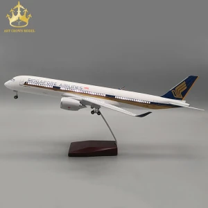 Die Cast Airplane Model  Aircraft Plane Airbus A350 Singapore Airlines 1/142 Airplane Model