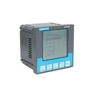 Dimension 96x96mm rs485 380V 3phase AC motor protection controller with temperature protection function