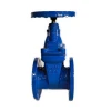 DIN F4 DN100 PN16 Epoxy Coating Square Underground Nut Gate Valve Metal faced gate valve with bare shaft 14/DIN F4 prepared for