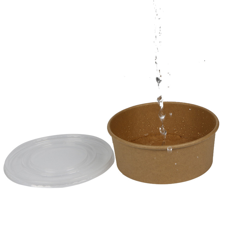 Buy Disposable Custom Logo Printed Take Away Paper Salad Bowl from ...