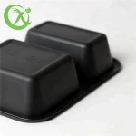 Disposable high heat-resistant casserole CPET plastic meat trays