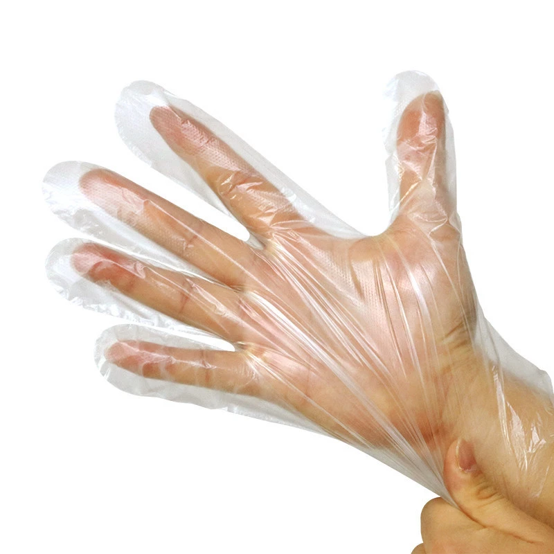 Disposable household HDPE gloves in box